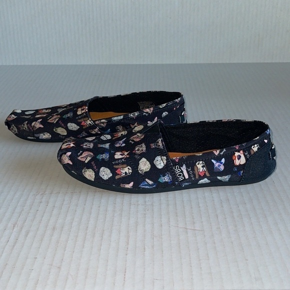 Bobs From Skechers Dog Print Slip On Loafers - Picture 3 of 9